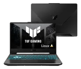 Notebook Gamer ASUS TUF Gaming A15, AMD RYZEN 7, RTX 3050, 8GB RAM, 512GB SSD, Linux KeepOS, Graphite Black - FA506NCG-HN216